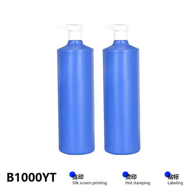 OEM ODM Empty 1000ml 1 Liter Pump Bottle Plastic Refillable Pump Bottles
