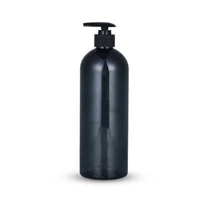 Transparent PET Clear Shampoo Pump Bottles 750ml 25oz Customization Logo